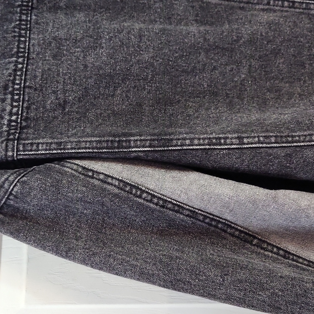 DAISY, Black Patchwork Denim Jacket, SIZE M - image 6